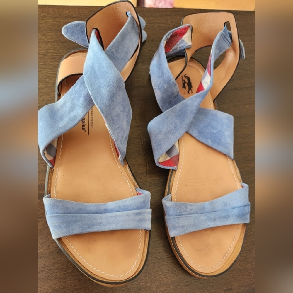 Hush Puppies Blue Women's Sandals